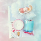 Baby Soft Candle In Blue Or Pink
