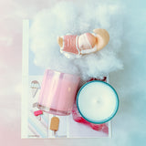 Baby Soft Candle In Blue Or Pink