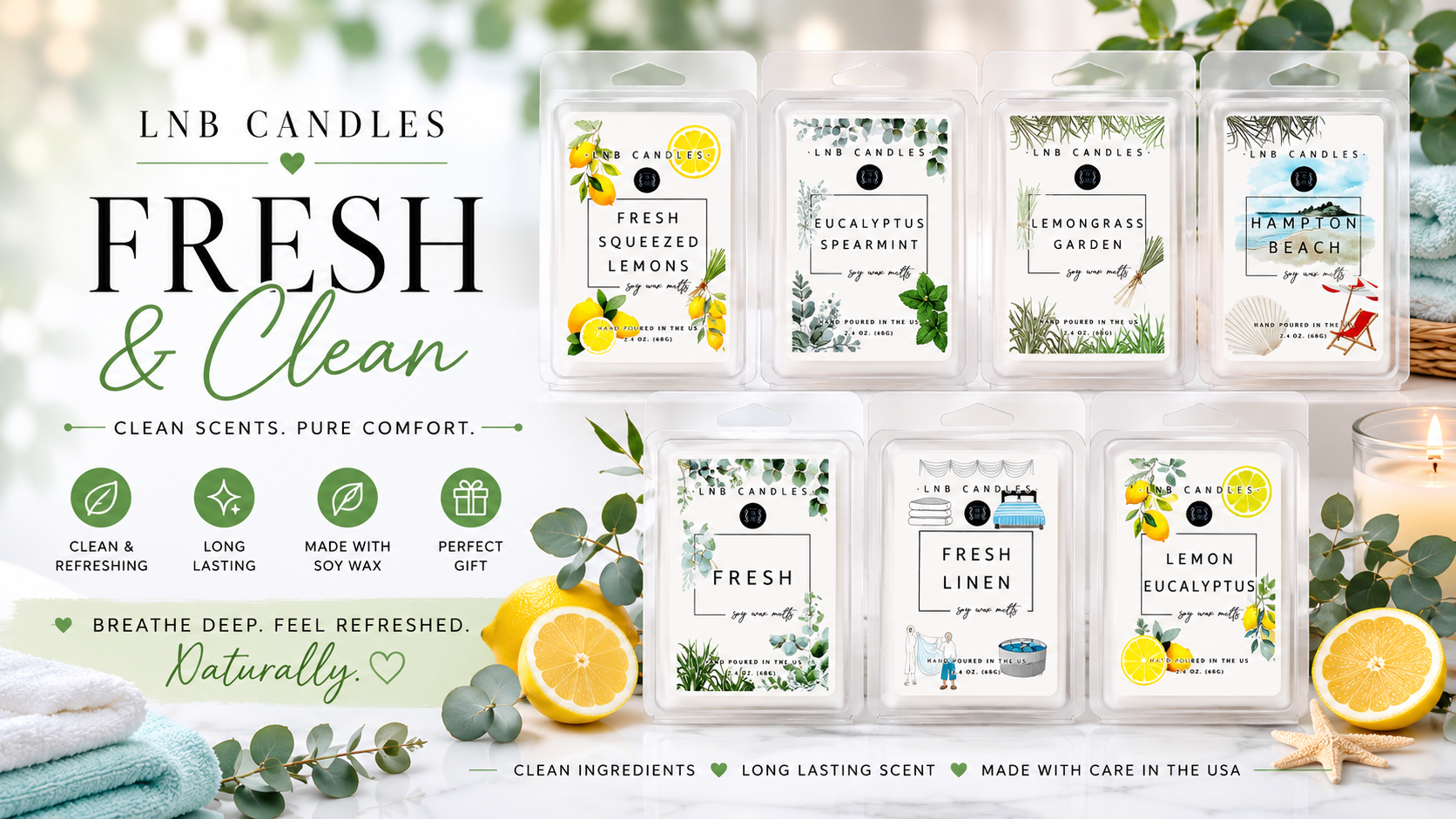 Clean Scent Wax Melts