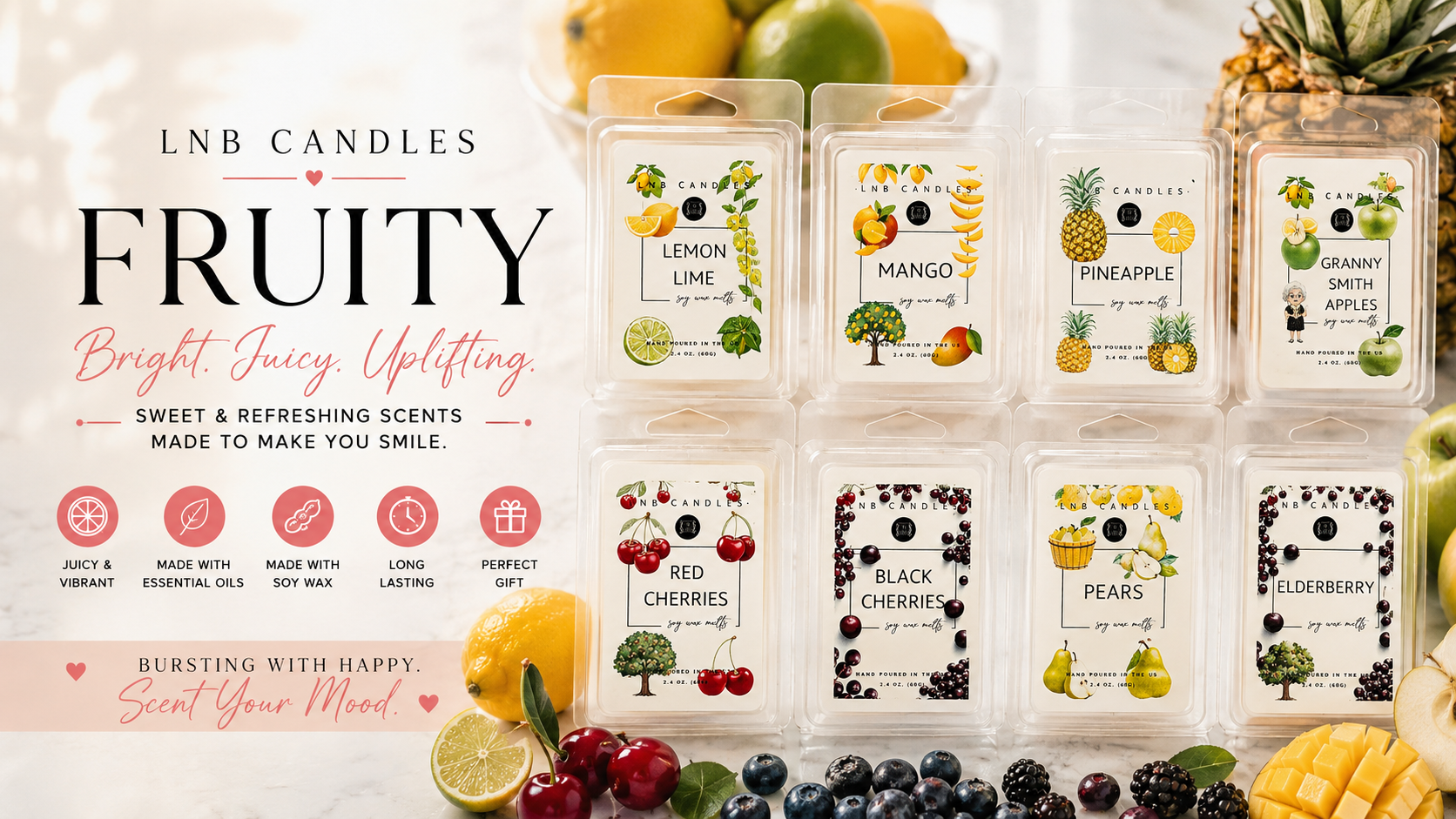 Fruit Scent Wax Melts