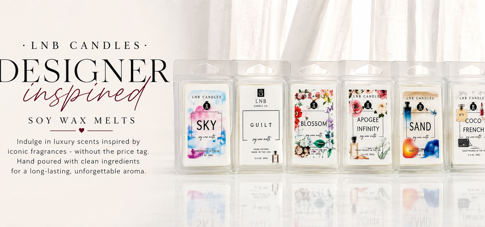 Designer Inspired Scent Wax Melts