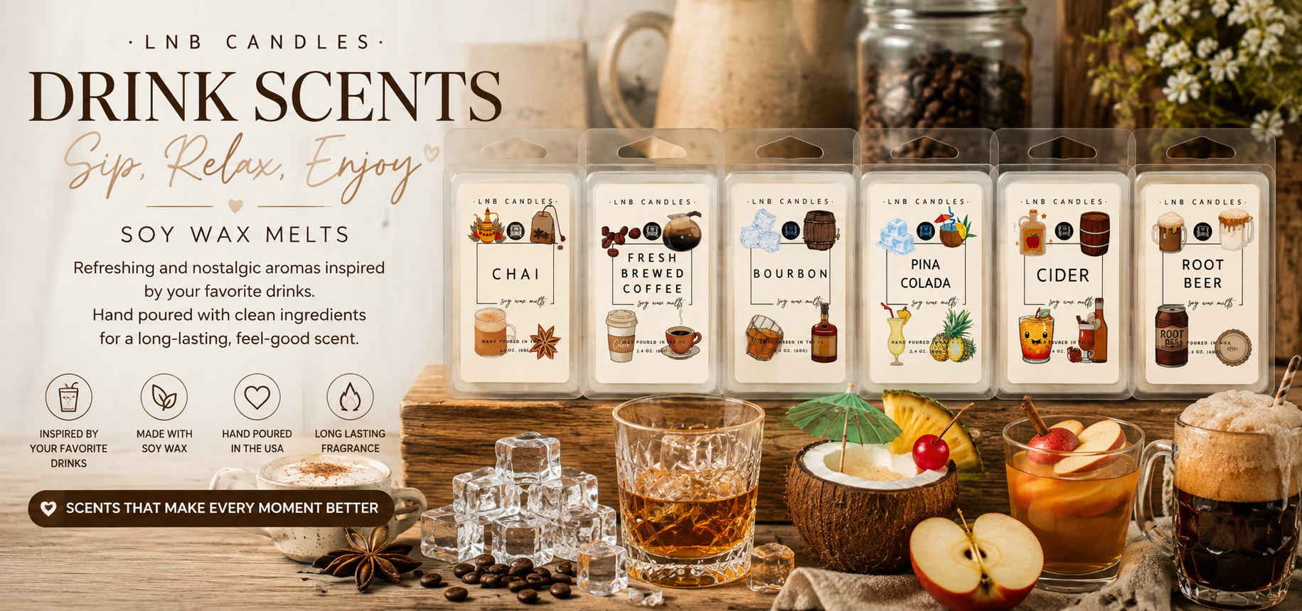 Drink Scent Wax Melts