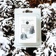 Frosted Holiday Pine Tree Wax Melt Soy 3 PACK