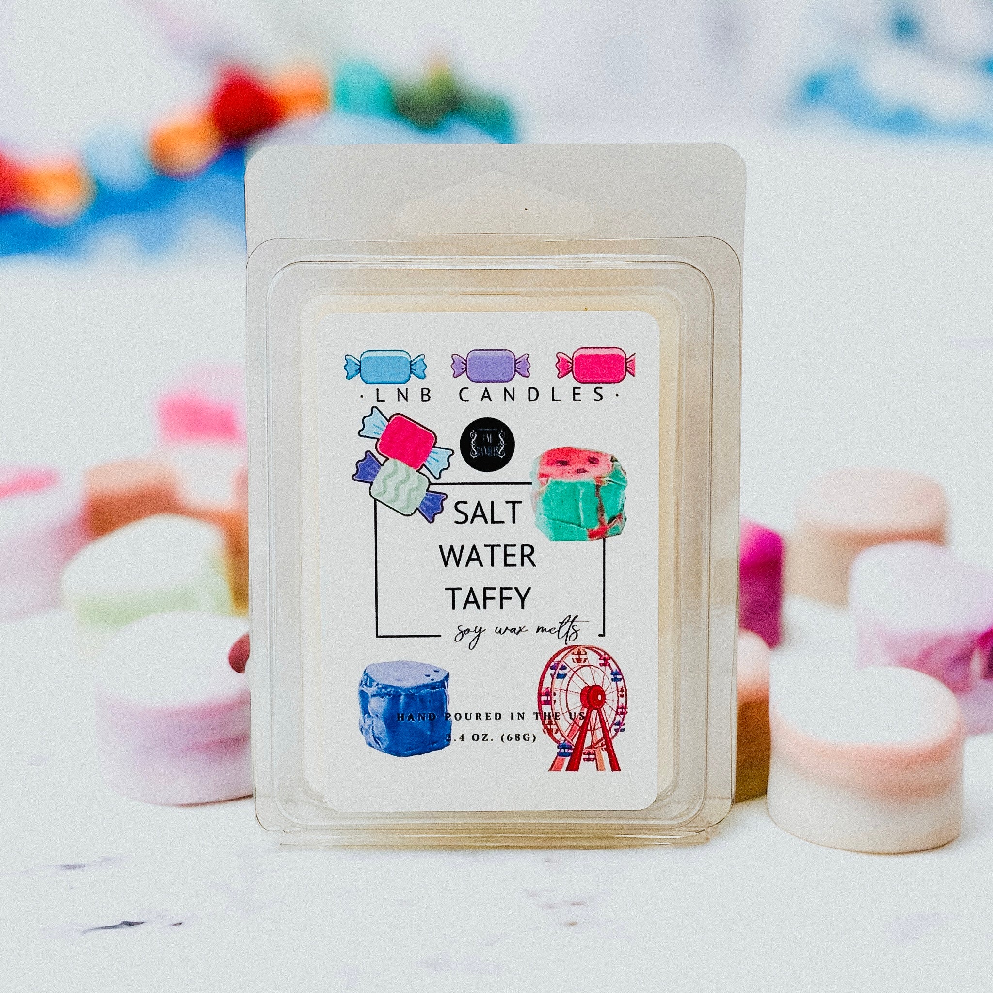 Salt Water Taffy Scent Wax Melt 3 PACK
