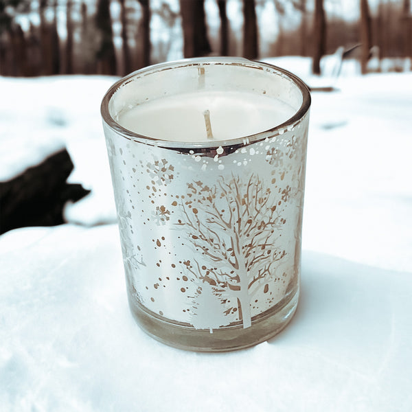Winter Woods Holiday Candle