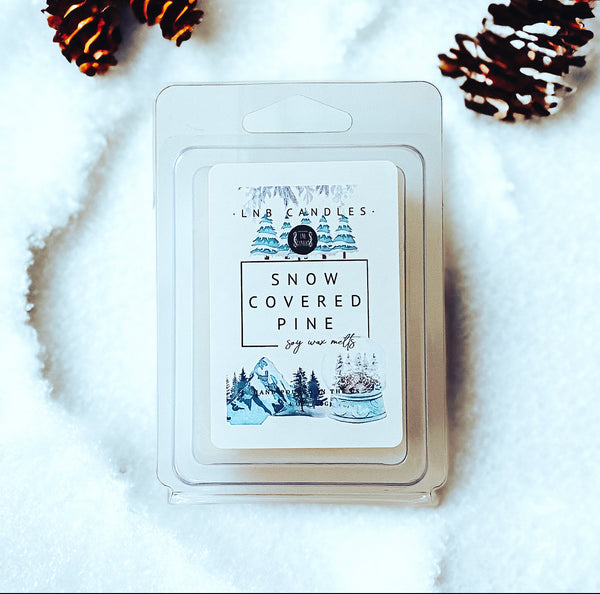 Snow Covered Pine Melts Soy Wax 3 Pack