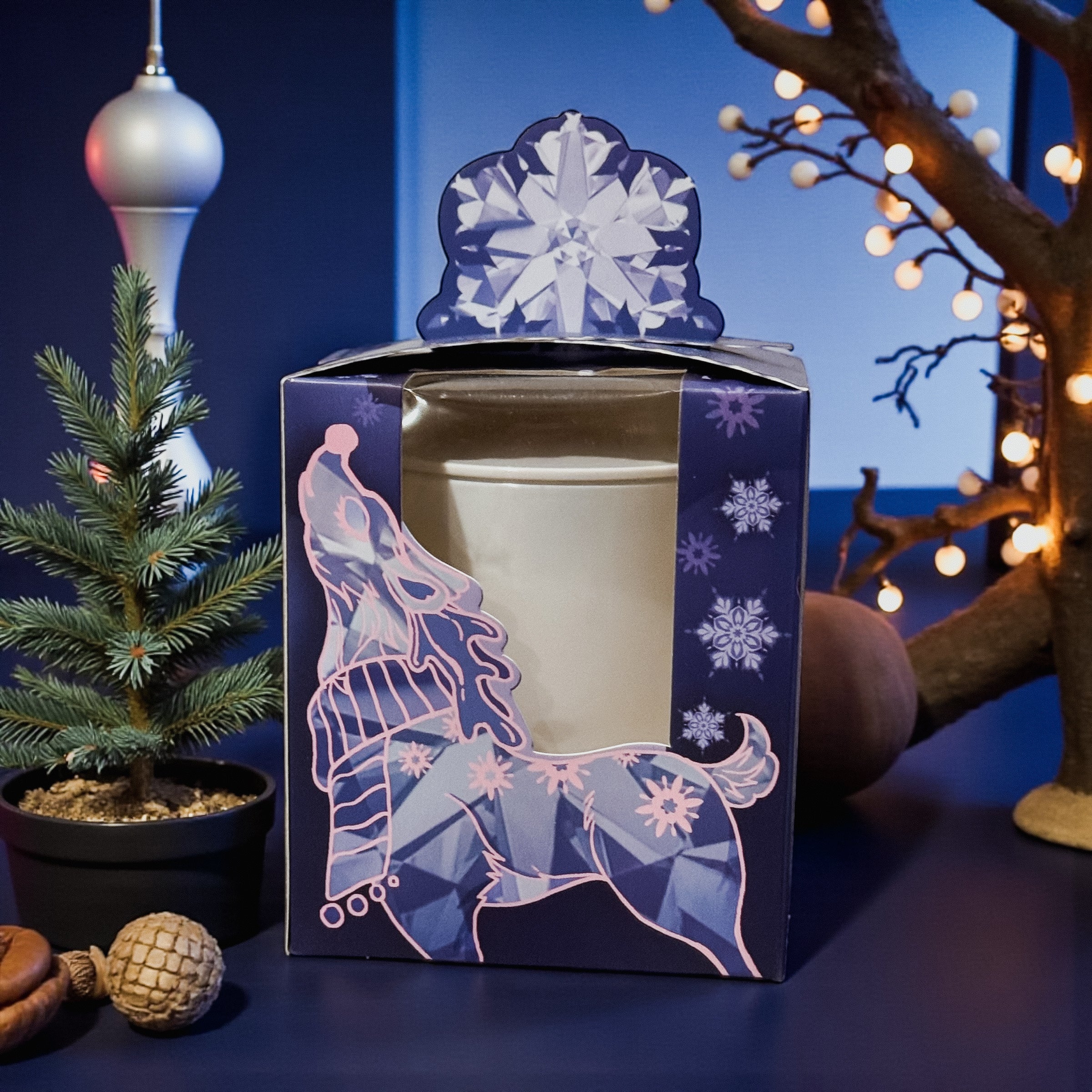 $10 Holiday Gift Candle – Hand-Poured, Gift Wrapped, Made in USA