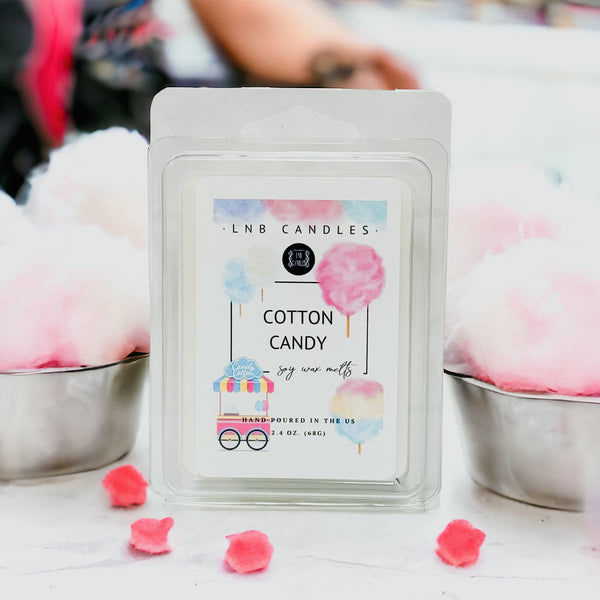 Cotton Candy Scented Wax Melts 3 PACK