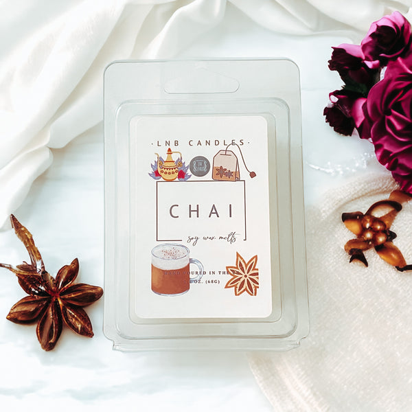 Chai Scent Soy Wax Melts Clean Ingredients 3 PACK