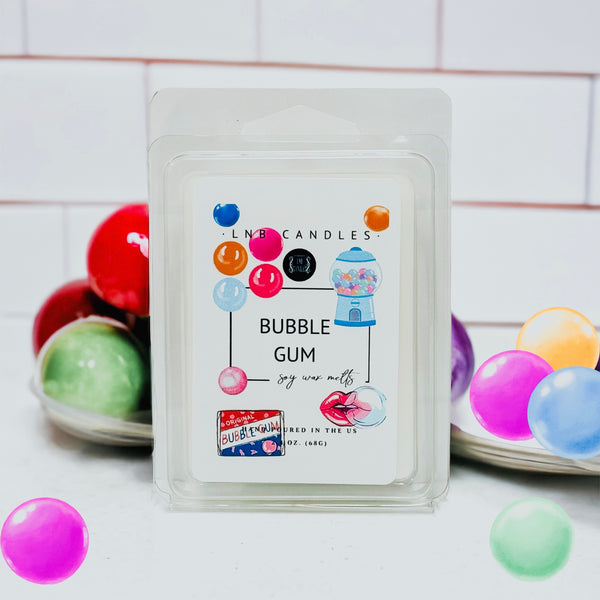 Bubble Gum Scented Wax Melts 3 PACK