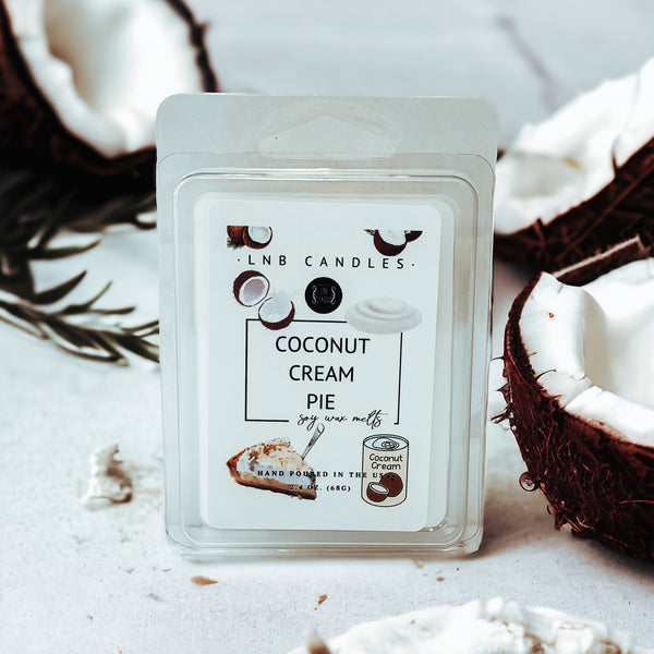 Coconut Cream Pie Scent Wax Melt 3 PACK