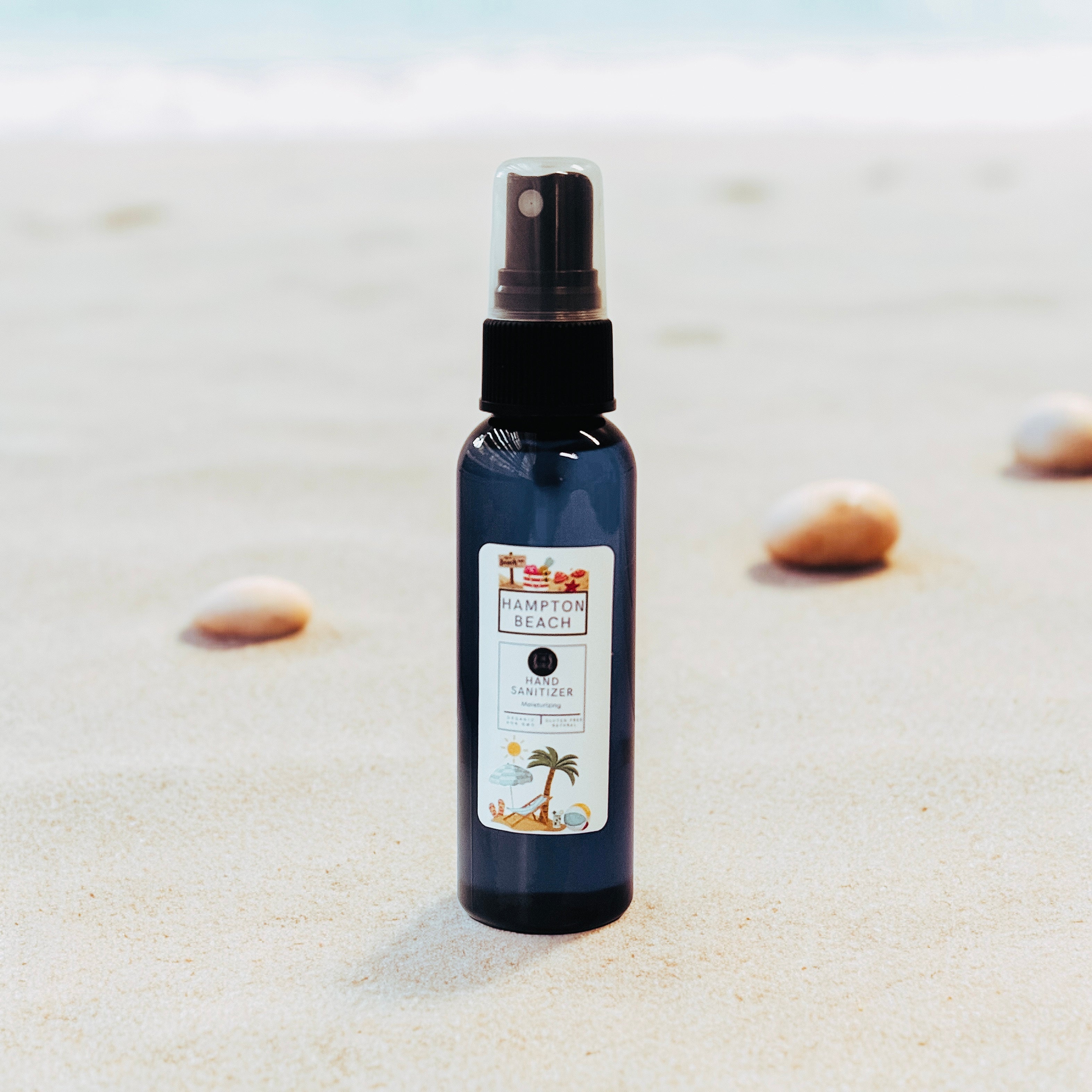 Hampton Beach Hand Sanitizer Made in USA Clean Ingredients