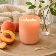 Fresh Peaches Scent Candle