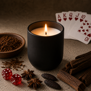 Vegas Matte Black Candle
