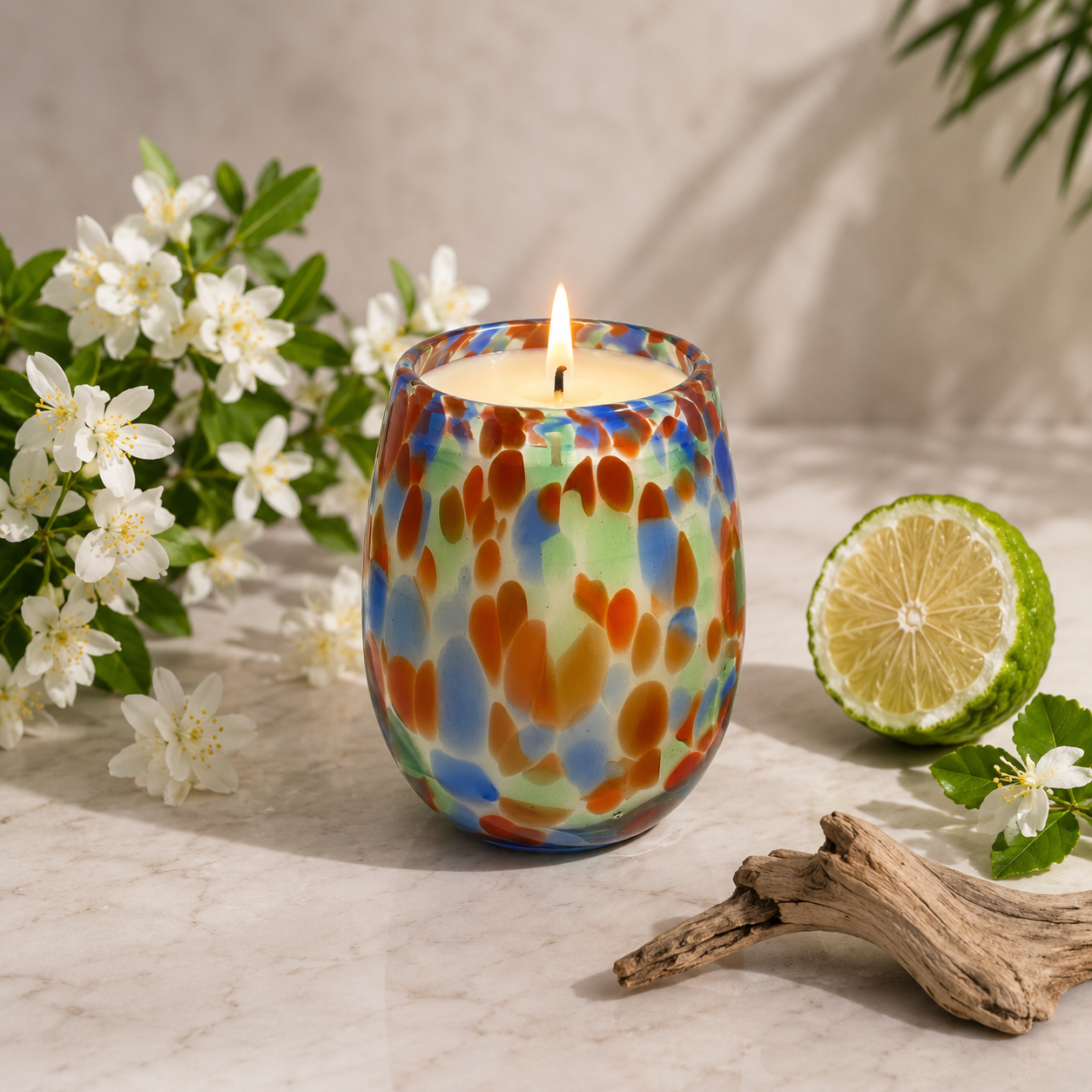 French Market Candle Scent White Patchouli