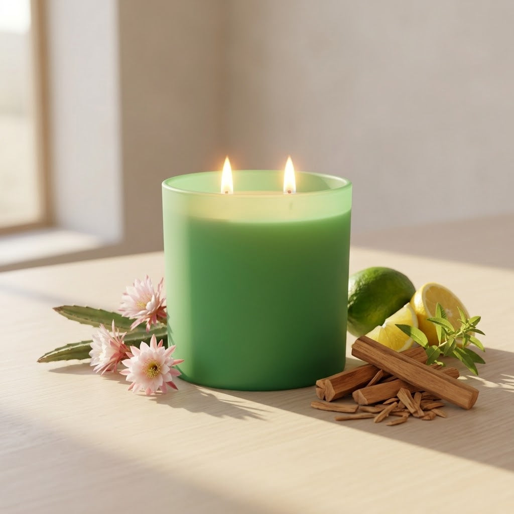 Cactus Bloom Candle