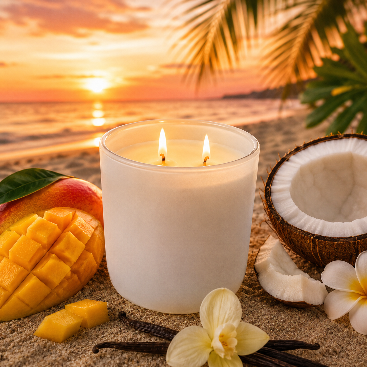 Hawaiian Sunset Candle