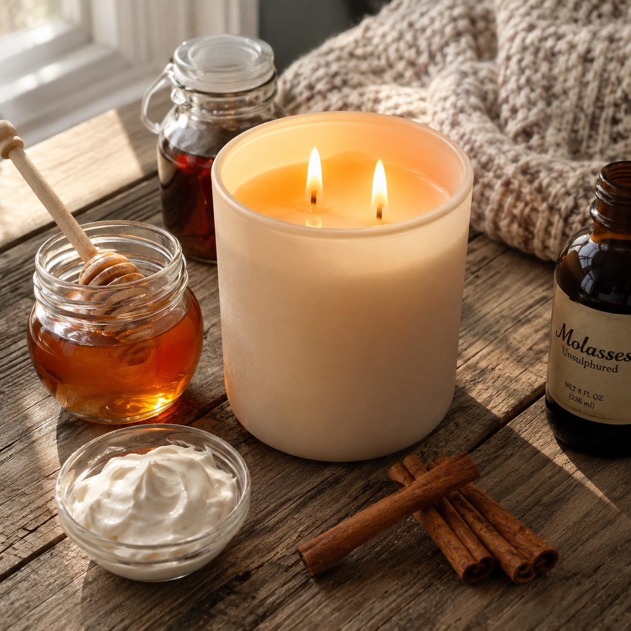 Oh Honey Scented Soy Wax Candle