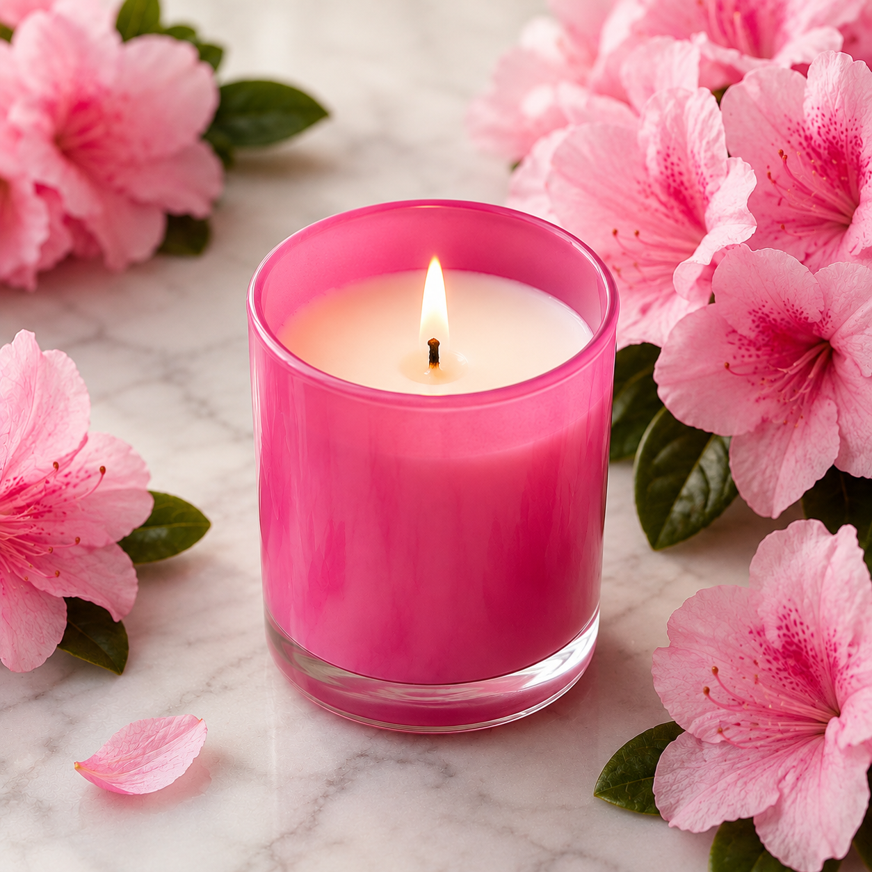 Georgia Azalea Scented Soy Wax Candle