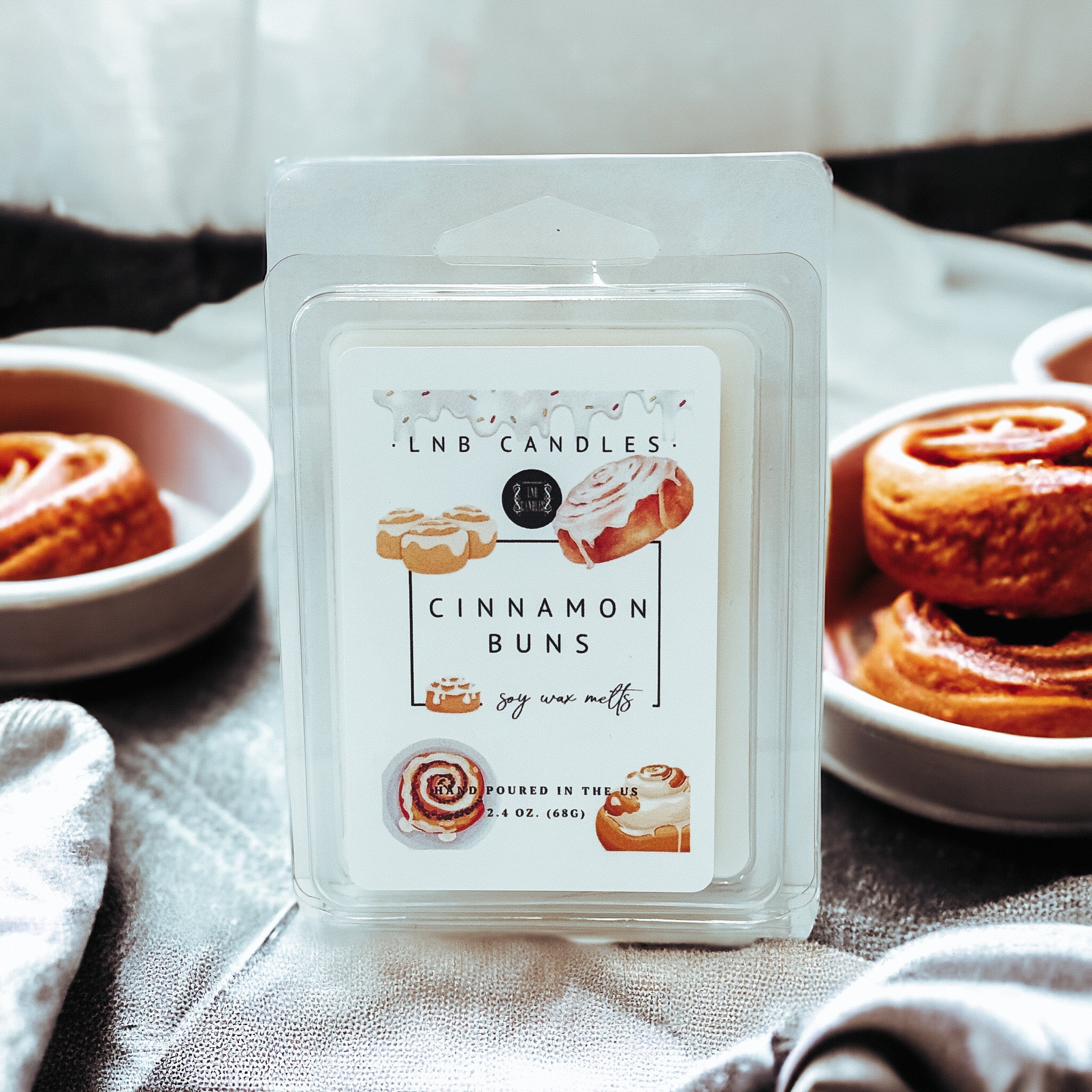 Cinnamon Bun Wax Melts 3 PACK