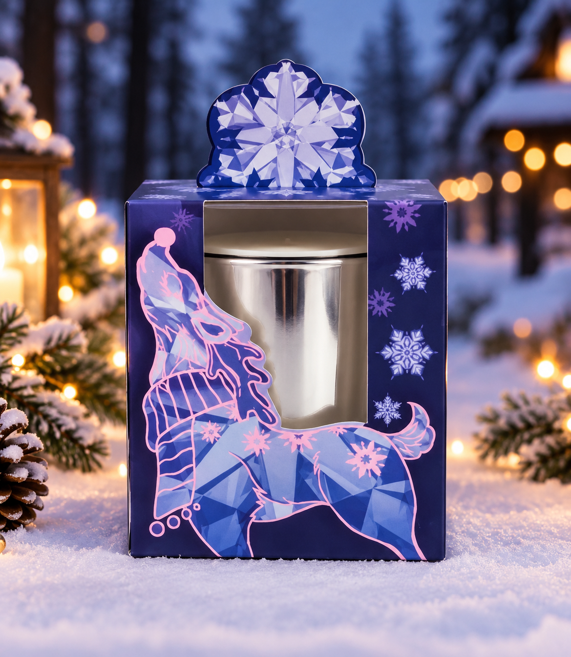 $10 Holiday Gift Candle – Hand-Poured, Gift Wrapped, Made in USA