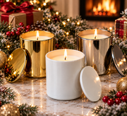 $10 Holiday Gift Candle – Hand-Poured, Gift Wrapped, Made in USA
