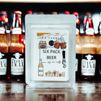 Six Pack Beer Scent Wax Melts 3 Pack