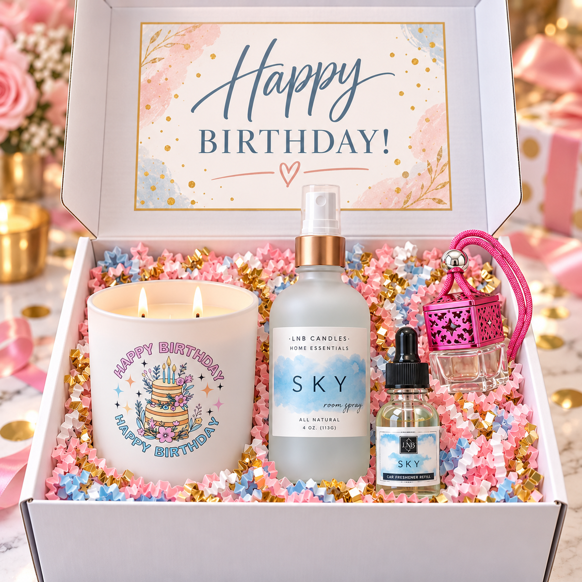 Happy Birthday Gift Box for Her