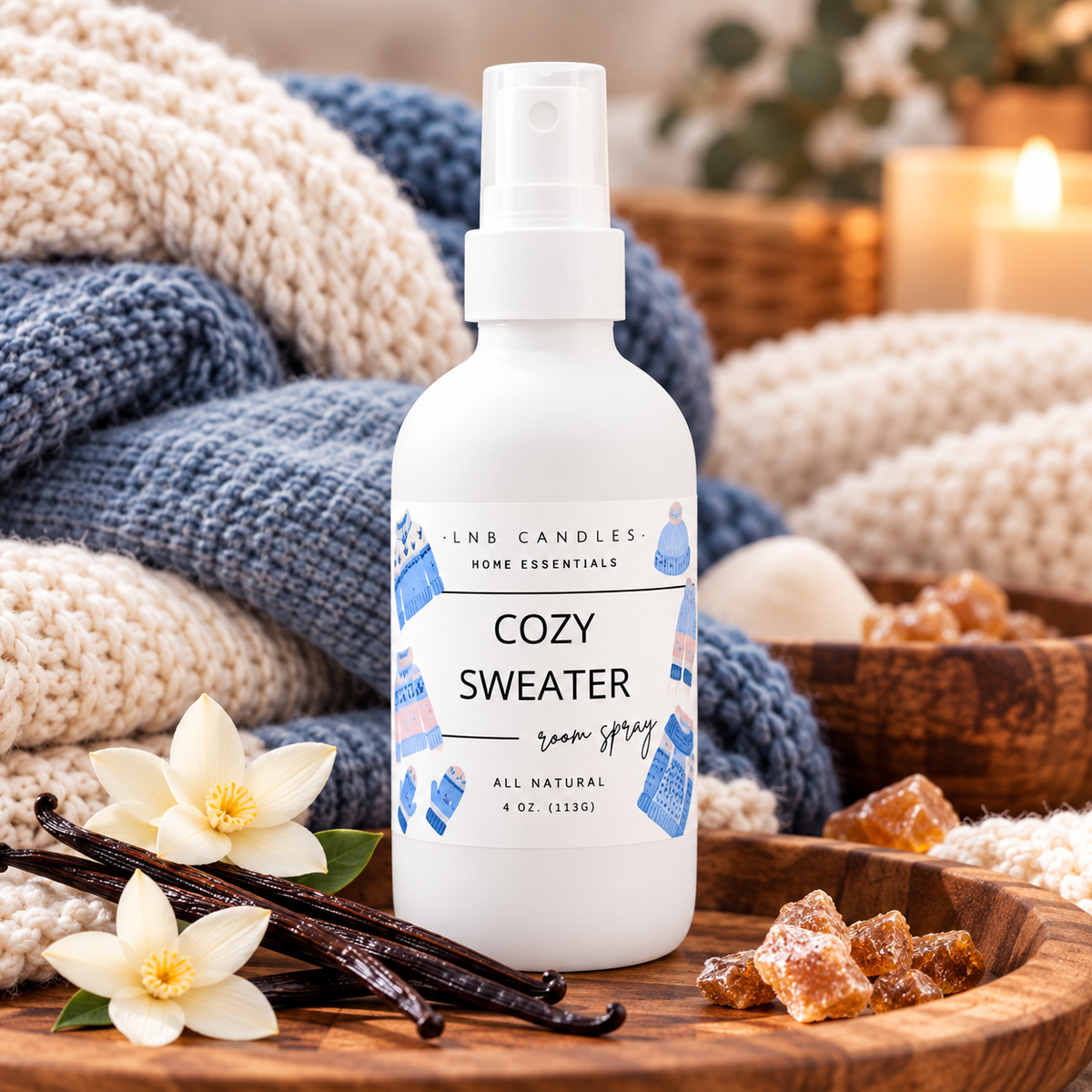 Cozy Sweater Room and Linen Spray