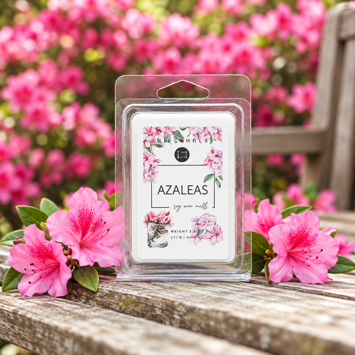 Georgia Azalea Wax Melts 3 PACK