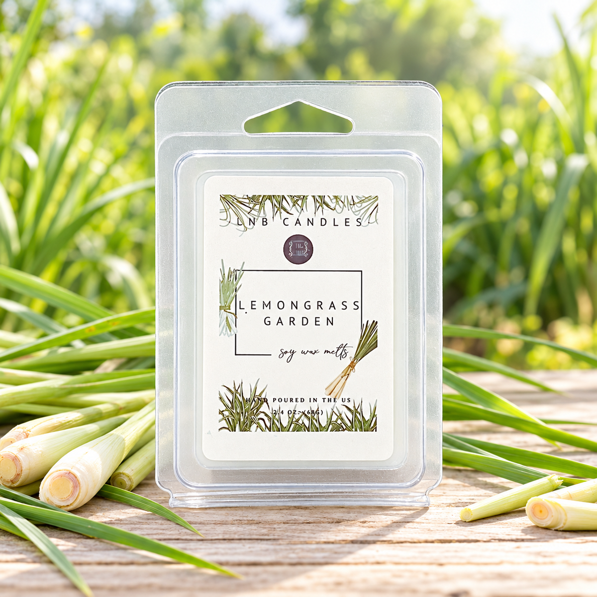 Lemongrass Soy Wax Melts 3 PACK