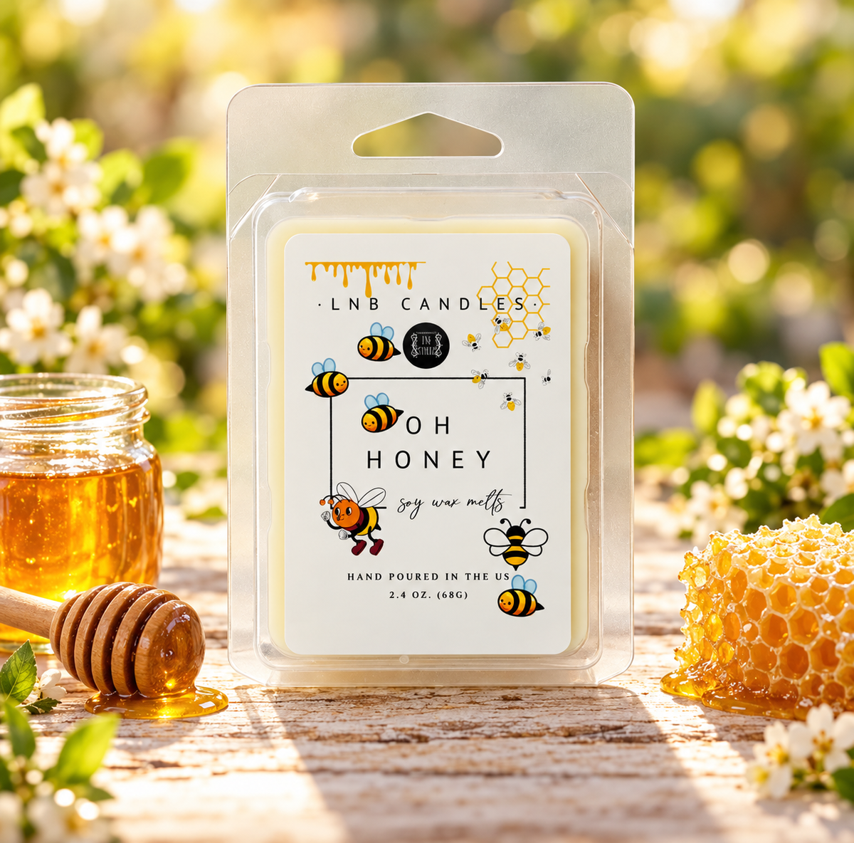 Oh Honey 3 PACK Wax Melt Long Lasting Scent