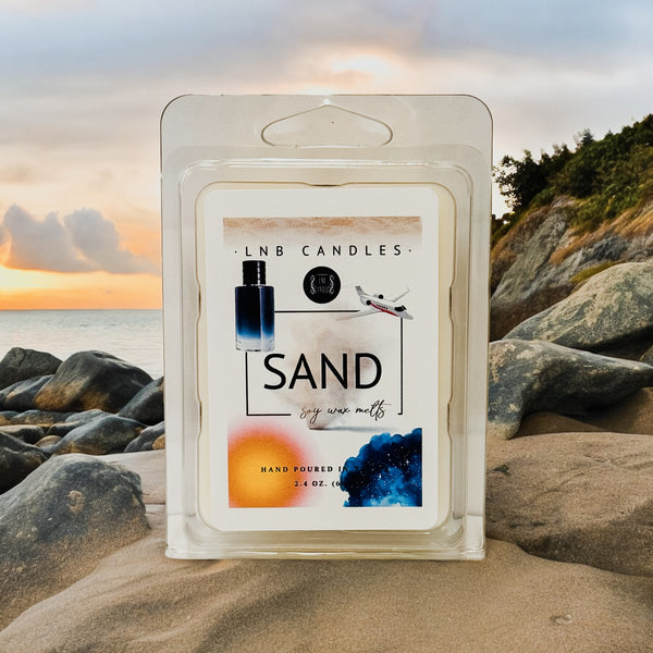 Sand Wax Melt Inspired by Sauvage Cologne 3 Pack