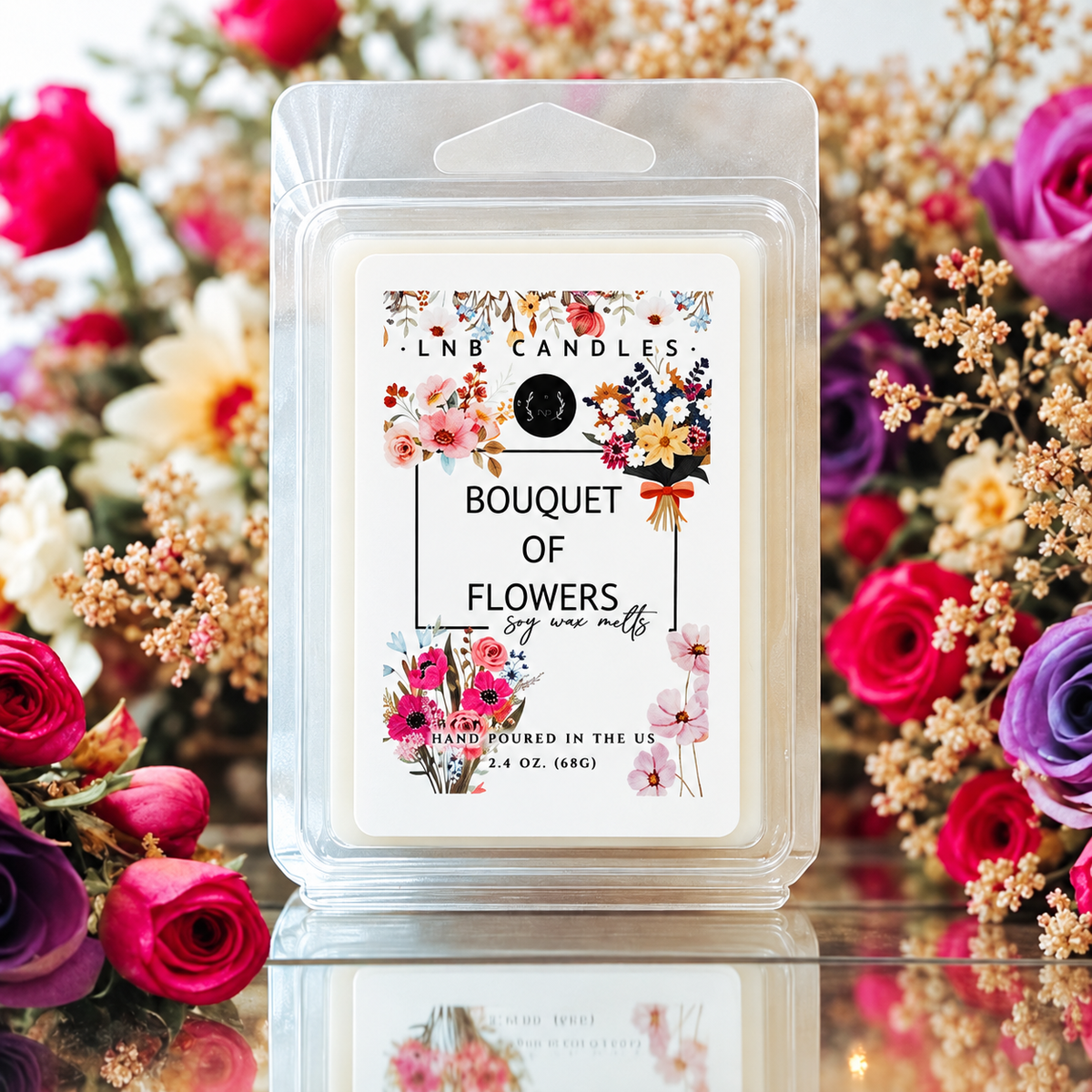 Bouquet of Flowers Scent Wax Melt 3 Pack