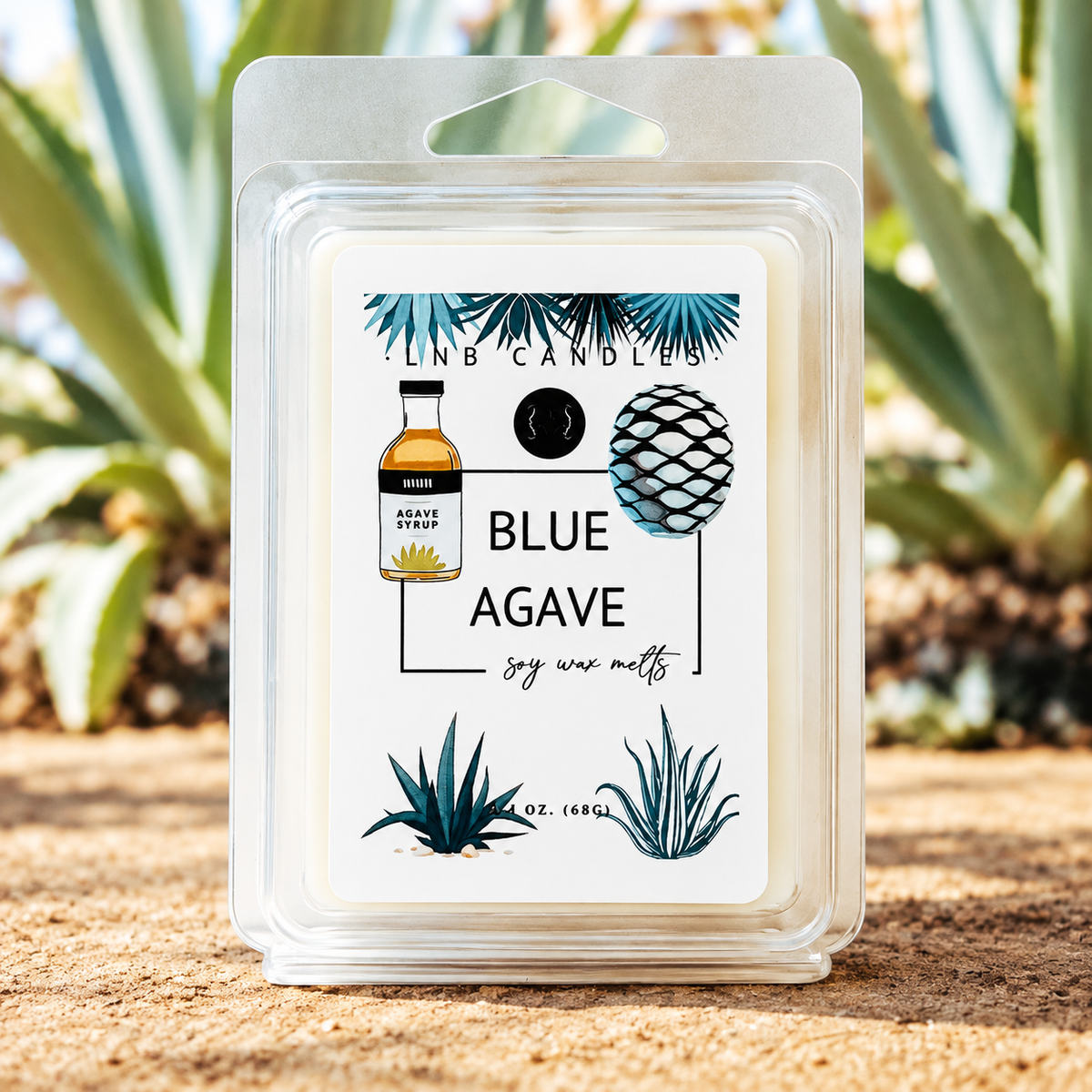 Blue Agave Scent Soy Wax Melts 3 PACK