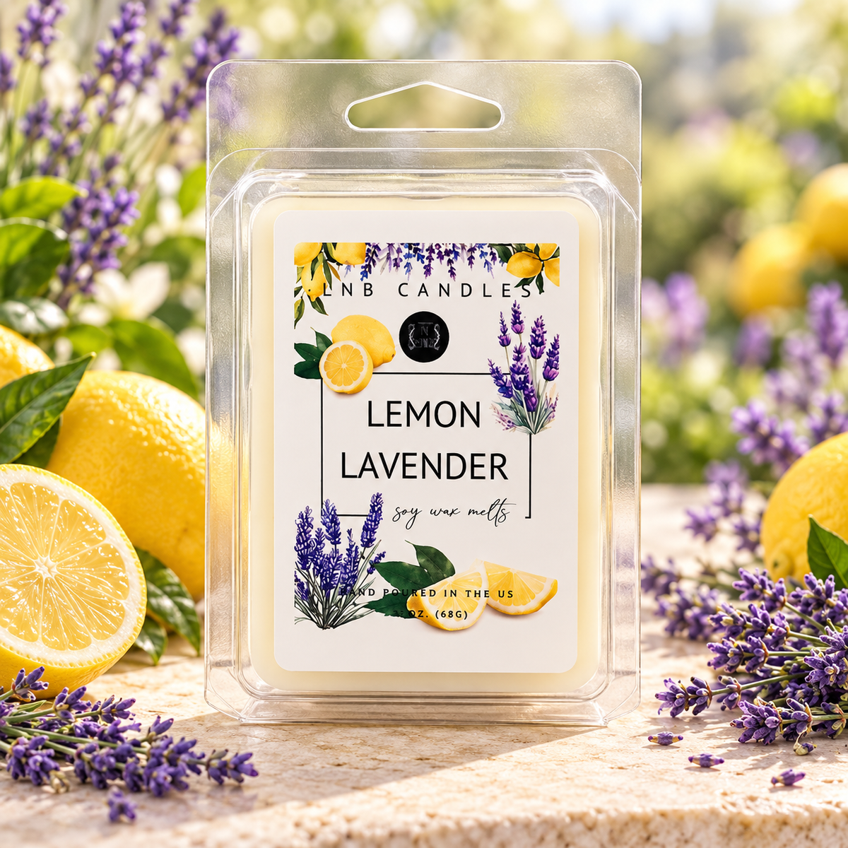 Lemon Lavender Scent Wax Melts 3 PACK