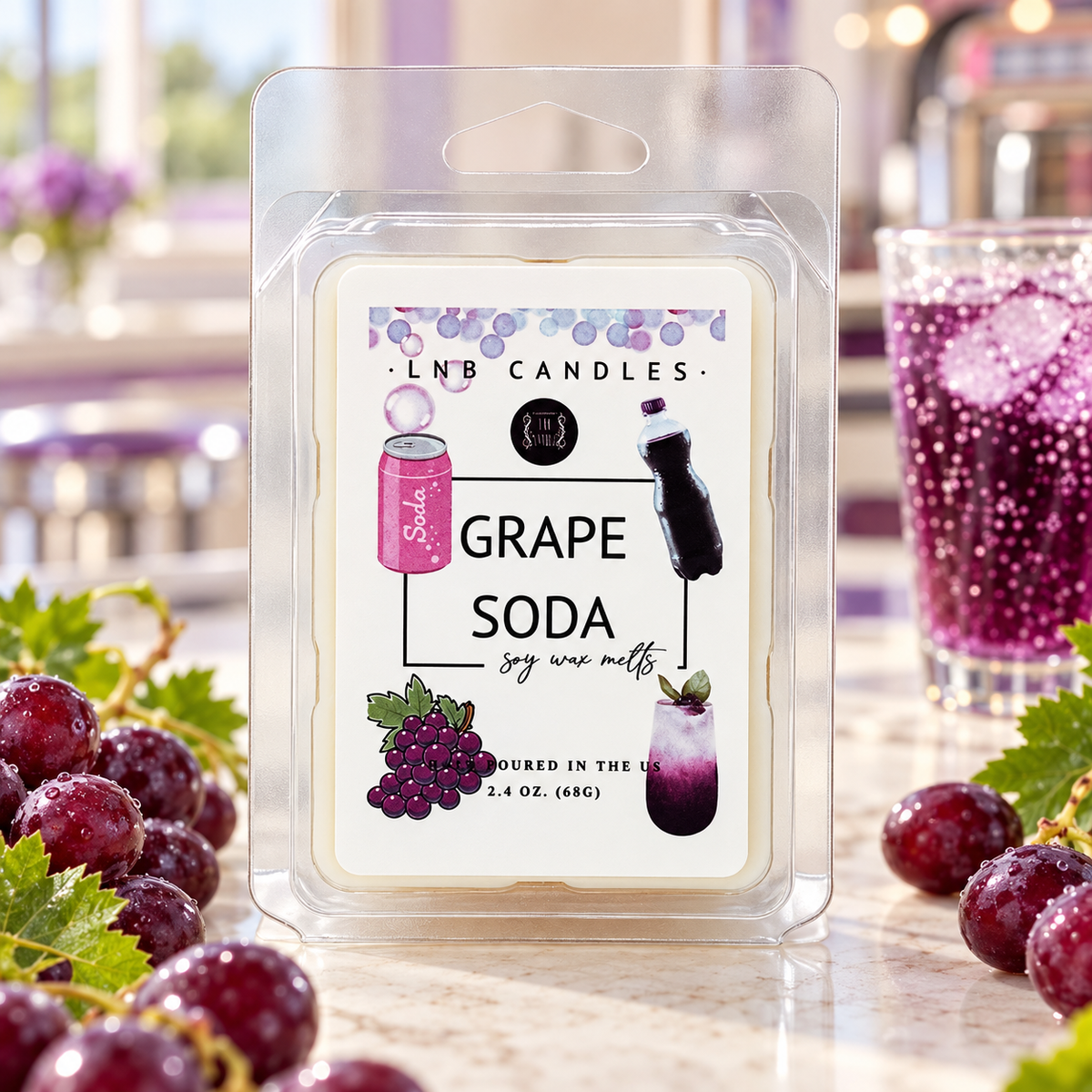 Grape Soda Scent Wax Melt 3 PACK