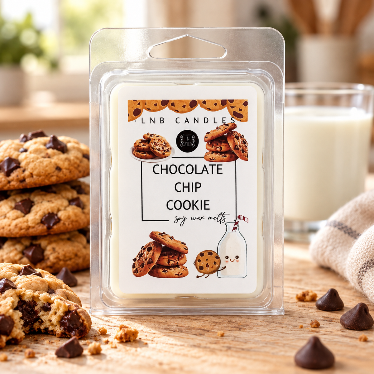 Chocolate Chip Cookies Scent Wax Melt 3 PACK