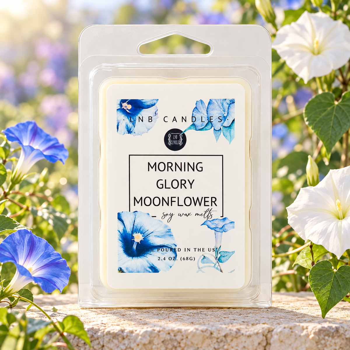 Morning Glory Moonflower Scent Wax Melt 3 PACK