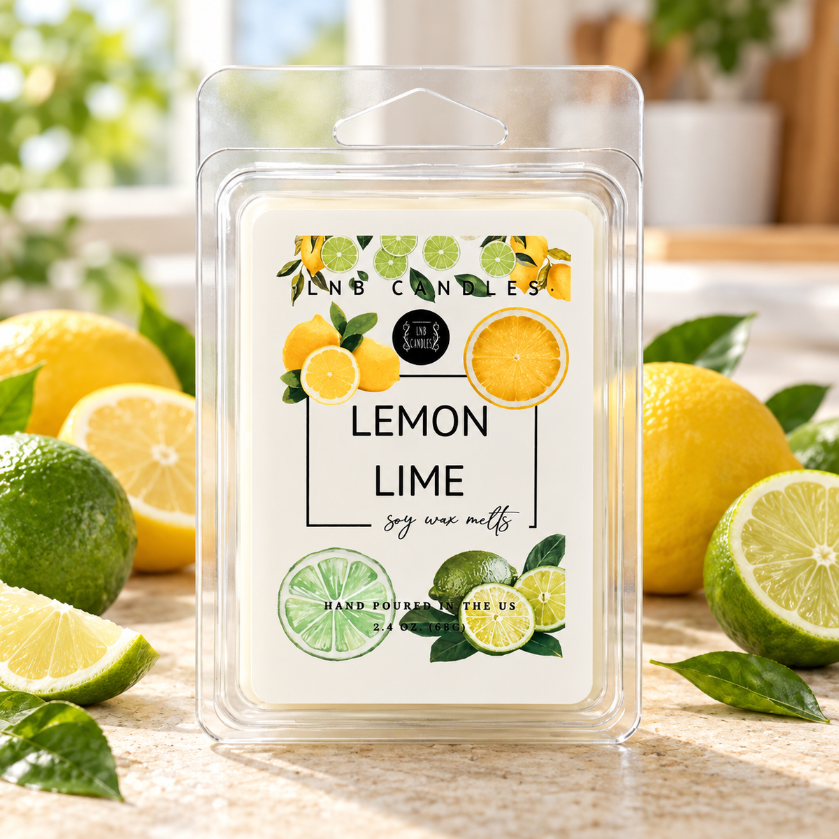 Lemon Lime Scent Wax Melt 3 PACK