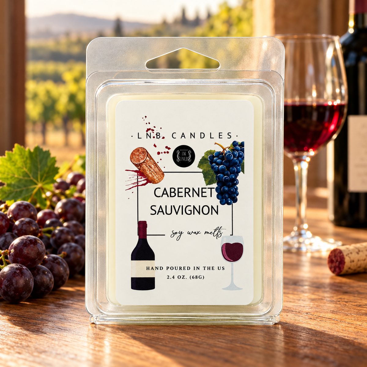 Cabernet Sauvignon Scent Wax Melt 3 PACK