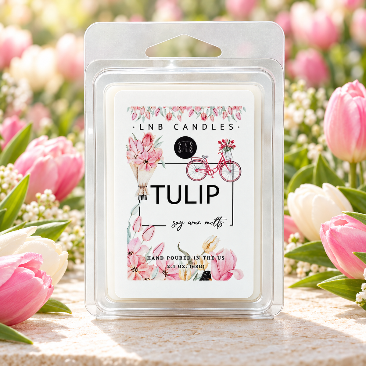 Tulip Floral Scent Wax Melt 3 PACK
