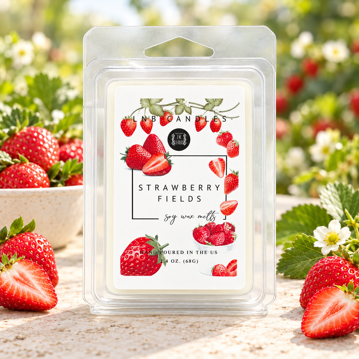 Strawberry Scent Wax Melt 3 PACK