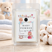 Baby Shower Powder Soy Wax Melts 3 PACK Scent
