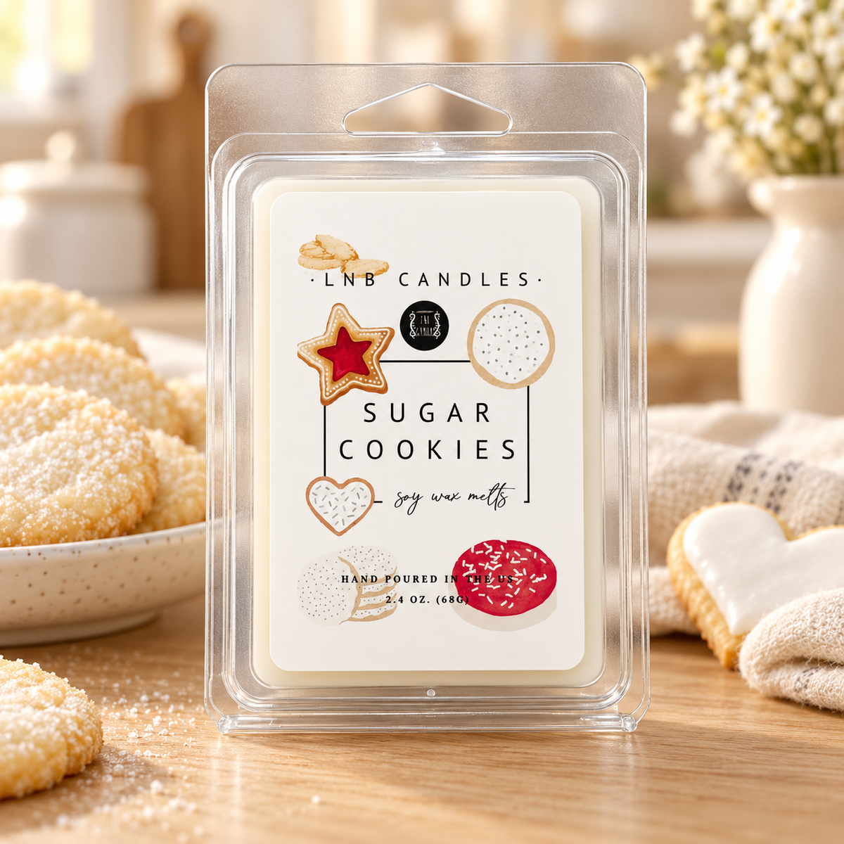 Sugar Cookies Wax Melts 3 PACK