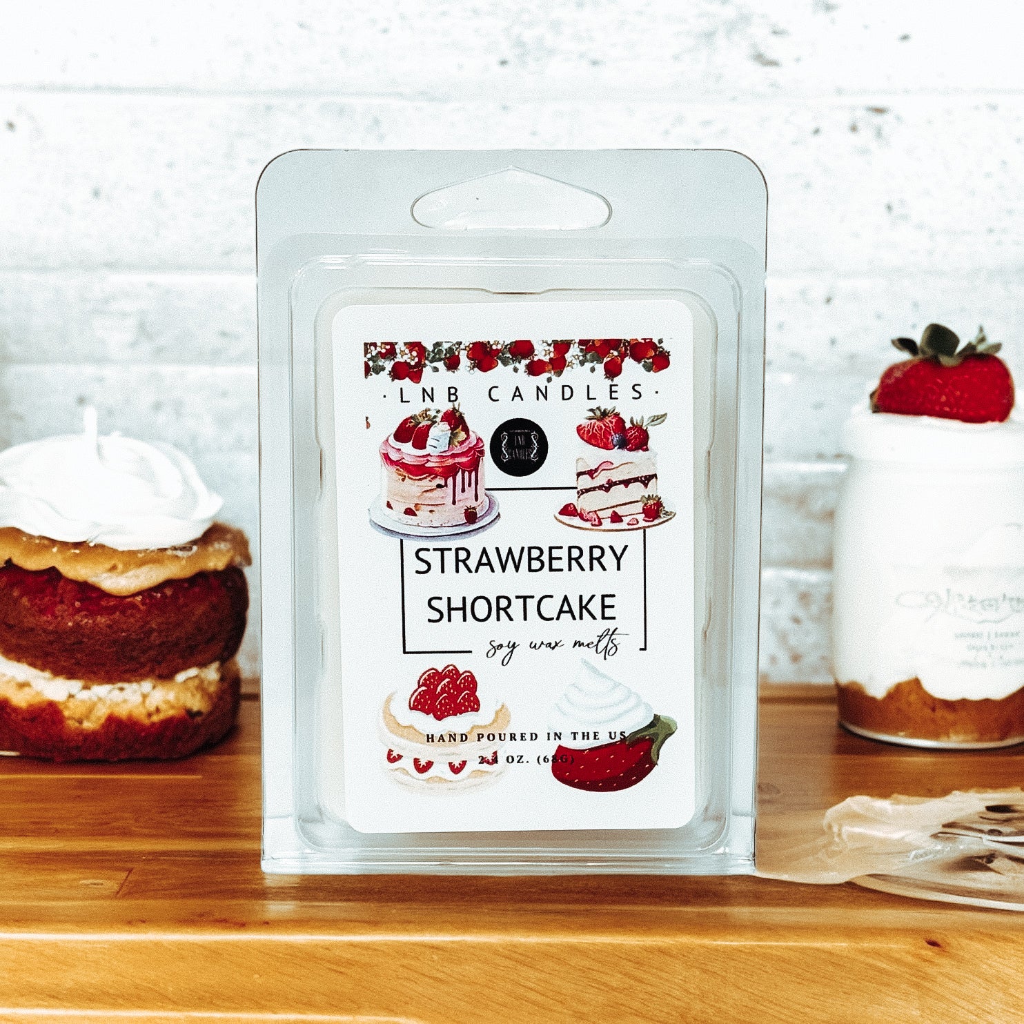Strawberry Shortcake Scent Wax Melts 3 PACK