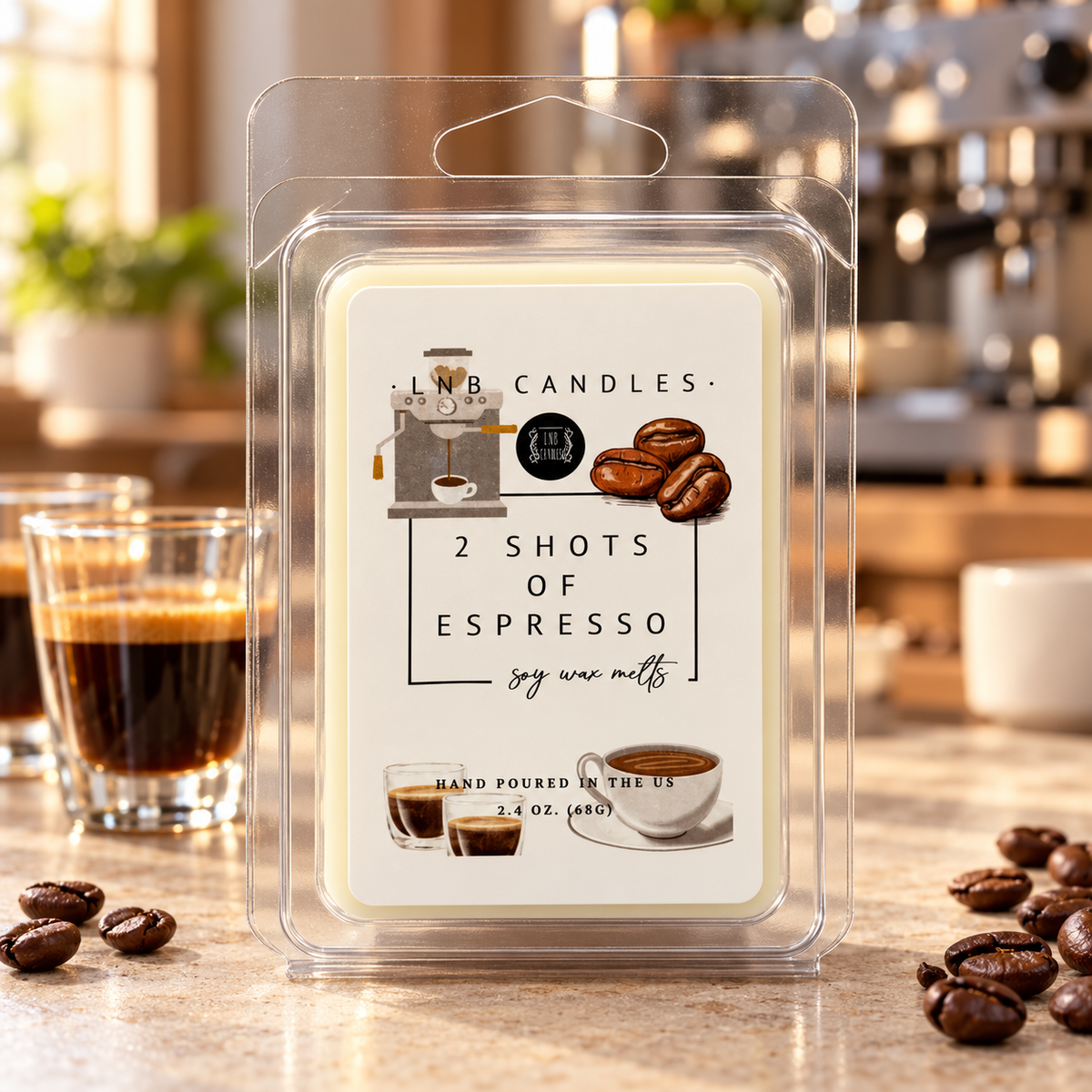Wax Melt Espresso Coffee Scent 3 PACK