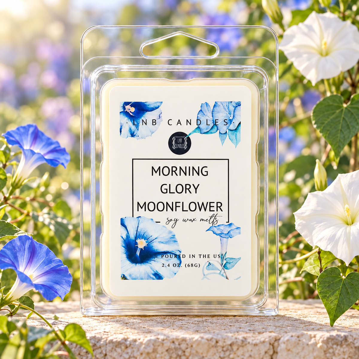 Morning Glory Moonflower Scent Wax Melt 3 PACK