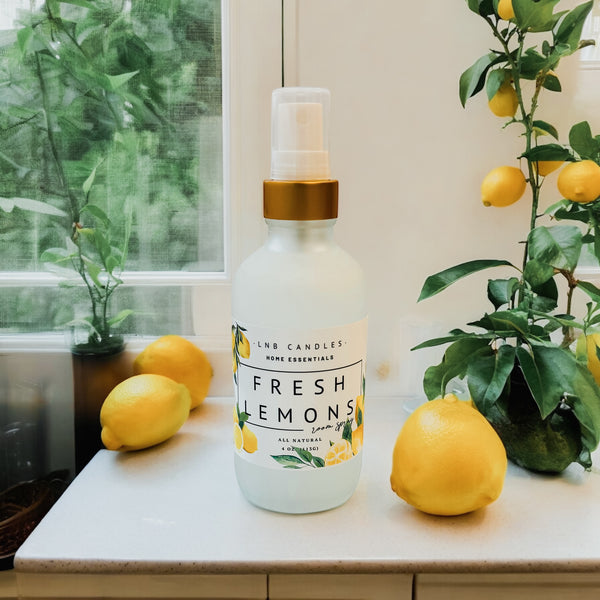 Fresh Lemons Room Spray Clean Ingredients