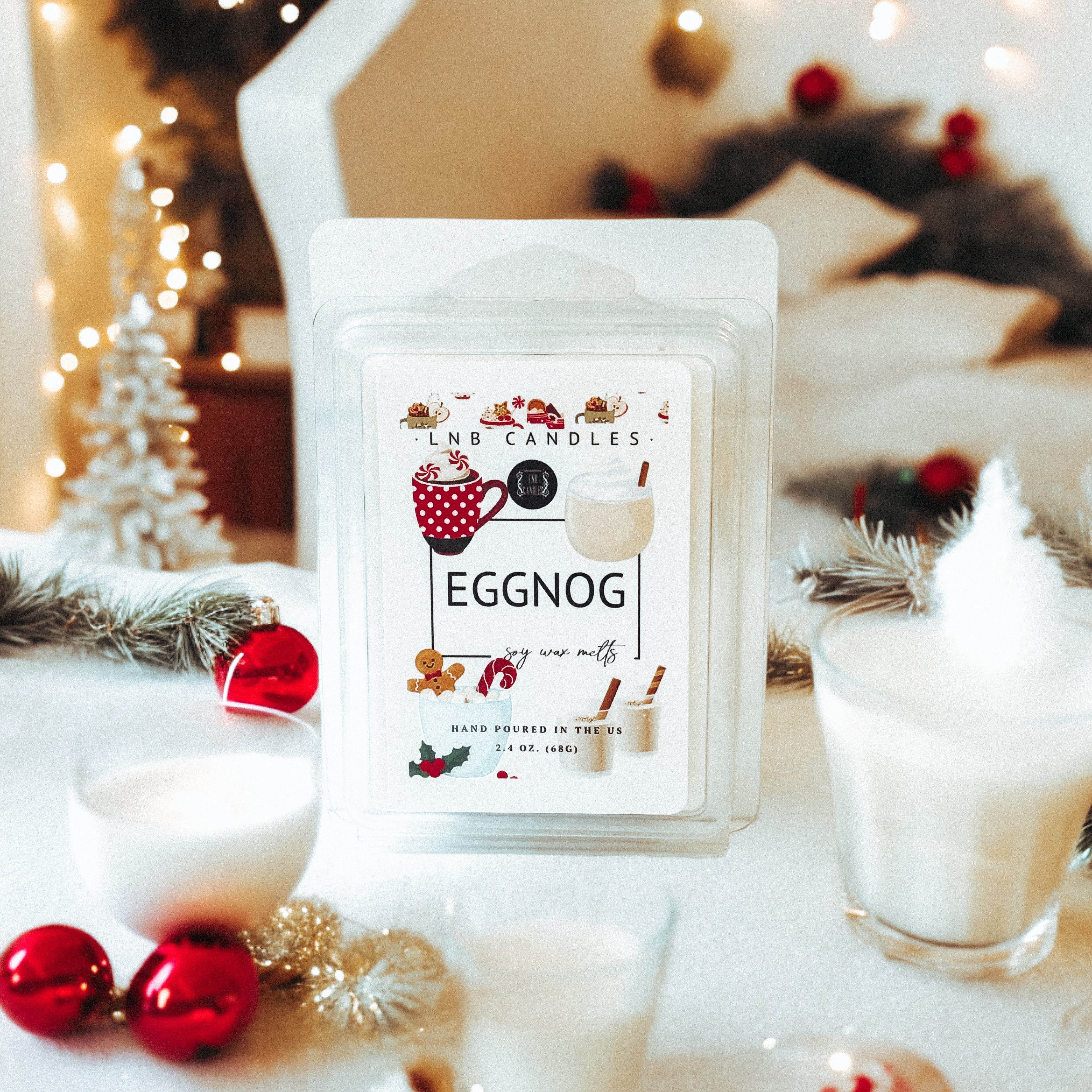 Eggnog Scent Wax Tart Melts 3 PACK